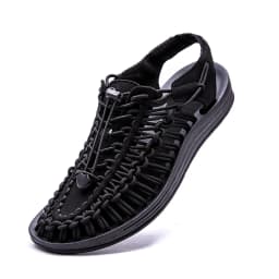 Men's Shoes High-quality Hand-woven Shoes Pull-on Outdoor Sandals Summer Soft Non-slip Gladiator Hiking Beach Platform Sandals
