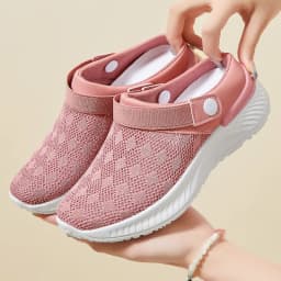 Women's Summer Shoes Breathable Half Slippers Lazy Soft Sole Casual Shoes Single Women Sandals Sale Shoes With Free Shipping