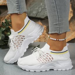 Woman Shoes Leopard Print Sneakers Lightweight and Breathable Women's Casual Sneakers Sale Shoes with Free Shipping