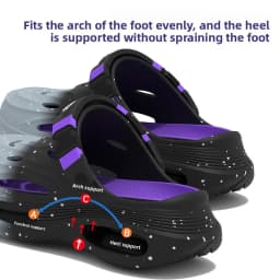 Stepping on shit hole shoes men's 2026 new summer wear sports trend thick-soled non-slip deodorant breathable sandals