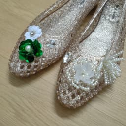 Fashionable Crystal Slippers for Women, Mesh Flat Sandals with a High-End Feel, Korean Crystal Jelly Shoes, Pointed Toe Shallow Single Shoes for Women