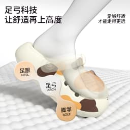 Three Flower Cat Claw Hole Shoes for Women at Home, Couple Wearing Outside, Arch Support, Thick Sole, Anti Slip Hole Slippers