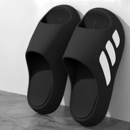 Women's Trendy Outdoor Couple's Slippers, Eva Slippers with a Soft, Non-Slip, and Durable Feel, Suitable for Men and Women, Indoor Home Silent Slippers