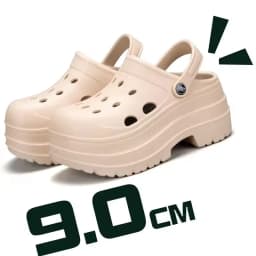 Women's Slippers Chunky Platform Garden Shoes Summer Sandals Beach Bedroom Soft Fashion Gril High Quality Comfortable Orginal