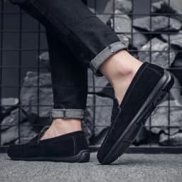 Men's Casual Shoes 2026 Moccasins Men Loafers Leisure Non-Slip Flats Lightweight Soft Slip on Driving Shoe Sapatenis Masculino