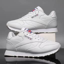 2026 Men's Shoes Spring Autumn Waterproof Walking Shoes Non-Slip Cushioning Men's Casual Leather Sports Shoes Men's Tennis Shoes