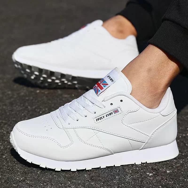 2026 Men's Shoes Spring Autumn Waterproof Walking Shoes Non-Slip Cushioning Men's Casual Leather Sports Shoes Men's Tennis Shoes