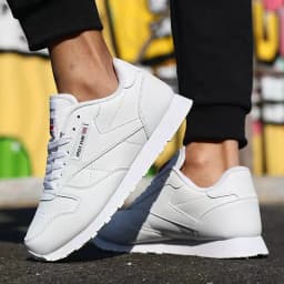 2026 Men's Shoes Spring Autumn Waterproof Walking Shoes Non-Slip Cushioning Men's Casual Leather Sports Shoes Men's Tennis Shoes