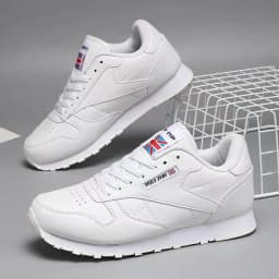 2026 Men's Shoes Spring Autumn Waterproof Walking Shoes Non-Slip Cushioning Men's Casual Leather Sports Shoes Men's Tennis Shoes