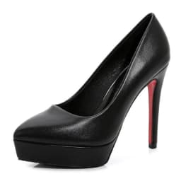 Sexy Pointed Toe Platform High Heels 12Cm Thin Heel Womens Pumps Fashion Small Size Lady Single Shoes Party Dress Shoes