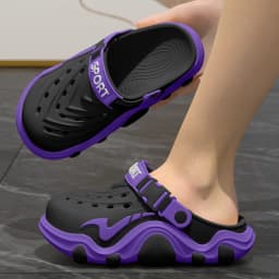 Arch Supported Perforated Shoes for Men, 2026 New Summer Wear, Non Slip, Wear-Resistant, Breathable Beach Sandals