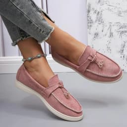 Comfortable Spring and Autumn New Large Size Soft Sole Women's Shoes British Style Fashion Flat Shoes Comfortable Casual Shoes