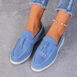 Comfortable Spring and Autumn New Large Size Soft Sole Women's Shoes British Style Fashion Flat Shoes Comfortable Casual Shoes