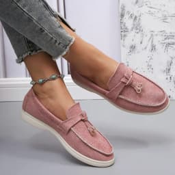Comfortable Spring and Autumn New Large Size Soft Sole Women's Shoes British Style Fashion Flat Shoes Comfortable Casual Shoes