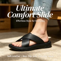 Men's Fashionable Summer Clogs Non-Slip Thick Sole Wear-Resistant Lightweight Comfortable Slip-On Slippers Beach Casual Sandals