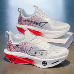Women's Running Shoes Marathon Carbon Fiber Board Breathable Lightweight Men's Comfortable Outdoor Sports Shoes