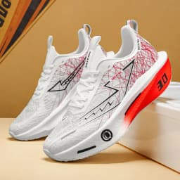 Women's Running Shoes Marathon Carbon Fiber Board Breathable Lightweight Men's Comfortable Outdoor Sports Shoes