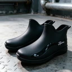 Men's Fashionable Anti-Slip Rain Shoes
