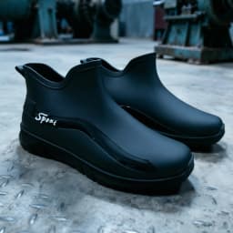 Men's Fashionable Anti-Slip Rain Shoes