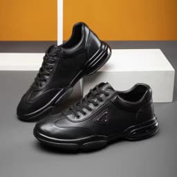 New Men Leather Shoes Platform Breathable Casual Shoes Summer Business Social Formal Shoes