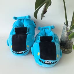 2025 New Multi-style Car-shaped Plush Shoes Winter Autumn Sport Car Stuffed Shoes Men Women Indoor House Slipper Christmas Gift