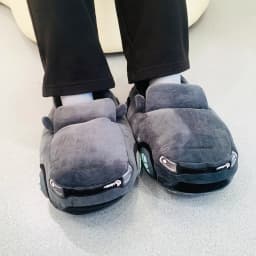 2025 New Multi-style Car-shaped Plush Shoes Winter Autumn Sport Car Stuffed Shoes Men Women Indoor House Slipper Christmas Gift