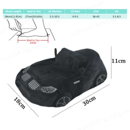 2025 New Multi-style Car-shaped Plush Shoes Winter Autumn Sport Car Stuffed Shoes Men Women Indoor House Slipper Christmas Gift