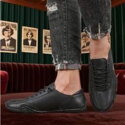 Ankle Boots for Men Fashionable Stitching Lightweight Comfortable Casual Walking Shoes Breathable Tennis Outdoor Driving Shoes
