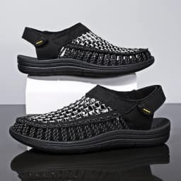 Summer New Sandals Men's Brand Designer Fashion Casual Outdoor Waders Large Size Hand-woven High Quality Beach Sandals For Men