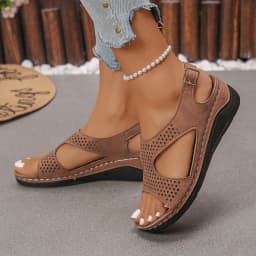 New Fashion Designer Women's Wedges Sandals New Woman Breathable Sandals Fashion Comfort Handiness Summer Casual Female Sandals