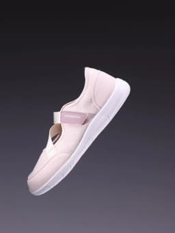 HOBIBEAR Wide Width Mary Jane Flats Women Barefoot Ballet Shoes Adjustable Hook Loop Lightweight Zero Drop Shoes
