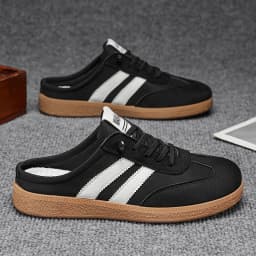Breathable men's casual shoes, skate shoes, suitable for outdoor walking, camping and daily indoor use,Summer loafers