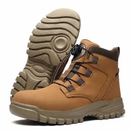 Halloween Steel Toe Work Boots Wear Resistant Men's Safety Boots Anti Impact Anti Piercing Fashion Comfort Outdoor Men's Shoes