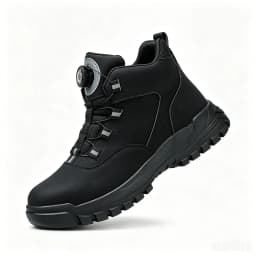 Halloween Steel Toe Work Boots Wear Resistant Men's Safety Boots Anti Impact Anti Piercing Fashion Comfort Outdoor Men's Shoes