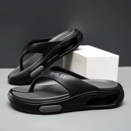 Summer Men's Flip Flops Outdoor Indoor Slippers Soft Comfortable Shoes Fashion Men Beach Sandals Non-slip Home Male Slippers