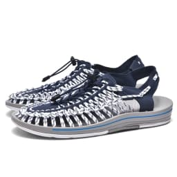 Summer Men's Handmade Weaving Design Sandals Breathable Casual Flat Beach Outdoor Couples Sandals Size 48 Fashion