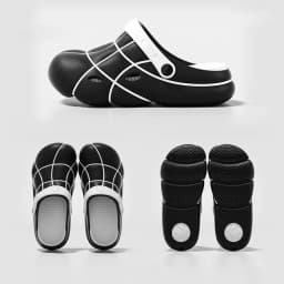 Basketball Design Men Slippers Sandals Dual Use EVA Thick Sole Platform Slides Sports Beach Summer Shoes Garden Clogs For Man