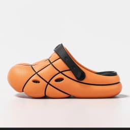 Basketball Design Men Slippers Sandals Dual Use EVA Thick Sole Platform Slides Sports Beach Summer Shoes Garden Clogs For Man
