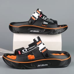 Summer Men's Massage Slippers Indoor Outdoor Sandals Beach Comfortable Soft Slides Clogs Casual Shoes Men Women Home Slippers