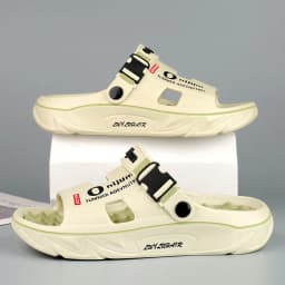 Summer Men's Massage Slippers Indoor Outdoor Sandals Beach Comfortable Soft Slides Clogs Casual Shoes Men Women Home Slippers