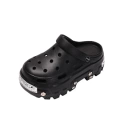 Women's Sandals Fashion Platform Slippers Punk Style Rivet Women's Shoes Increase Height Thick Soled EVA Anti-slip Slipper Paris