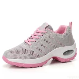 New Women's Fashion Shoes Casual Mesh Walking Flat Sneakers Women non slip Vulcanized Shoes Female Breathable Footwear Mujer