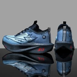 Men's Carbon Board Sneakers Anti-slip Cushioned Comfortable Racing Training Running Shoes Mesh Tennis Shoes Casual for Women