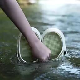 Summer Men's Outdoor Slippers Thick Bottom Anti-slip Clog Shoes Wear-resistant Smell-proof Two-way Male