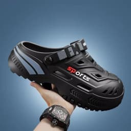 Medical outer hole shoes men's 2026 new slippers summer operating room deodorant non-slip thick-soled outdoor sandals