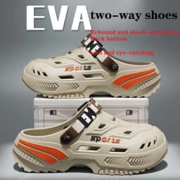 Medical outer hole shoes men's 2026 new slippers summer operating room deodorant non-slip thick-soled outdoor sandals