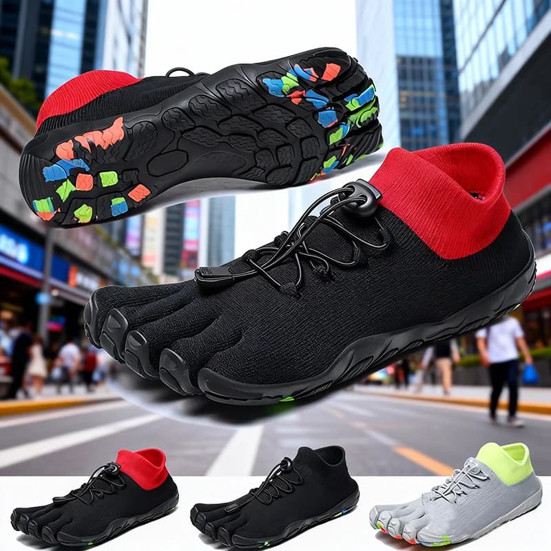 2026 New Men FiveFingers Casual Sneakers Unisex Split Toe Shoe Men Outdoor Off-road Shoes Couple Five Toe Running Shoes