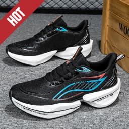 Men Running Shoes Casual Carbon Board Air Cushion Marathon Sports Breathable Lightweight Women's Comfortable Athletic Sneakers