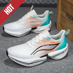 Men Running Shoes Casual Carbon Board Air Cushion Marathon Sports Breathable Lightweight Women's Comfortable Athletic Sneakers