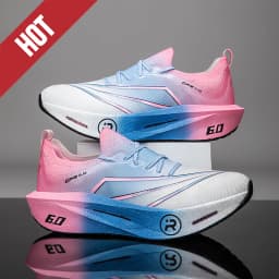 Men Running Shoes Casual Carbon Board Air Cushion Marathon Sports Breathable Lightweight Women's Comfortable Athletic Sneakers